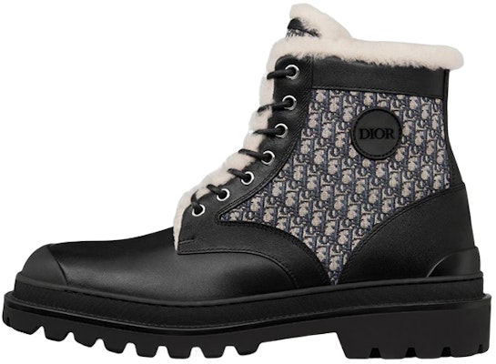 Dior Explorer Ankle Boot 'Dior Oblique - Black Beige' 3BO257ZRP_H961 Buy Dior Explorer Ankle Boot 'Dior Oblique - Black Beige' 3BO257ZRP_H961