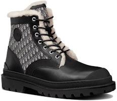 迪奥探险家短靴 'Dior Oblique - 黑色米色' 3BO257ZRP_H961 Lookbook 迪奥探险家短靴 'Dior Oblique - 黑色米色' 3BO257ZRP_H961