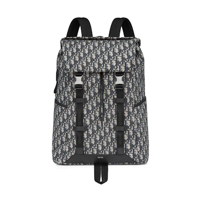 Dior Explorer Backpack Oblique Jacquard Beige/Black