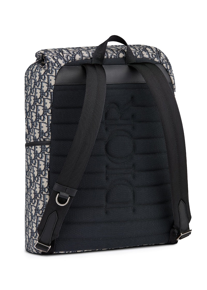 Order Dior 探索者背包 斜紋提花 米色/黑色