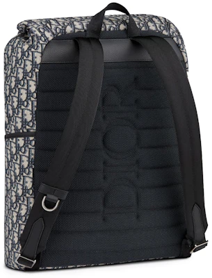 Dior 探索者背包 斜紋提花 米色/黑色 Order Dior 探索者背包 斜紋提花 米色/黑色