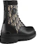 Shop Boots Dior Explorer ''Noir Crème'' 3BO231ZBN_H961