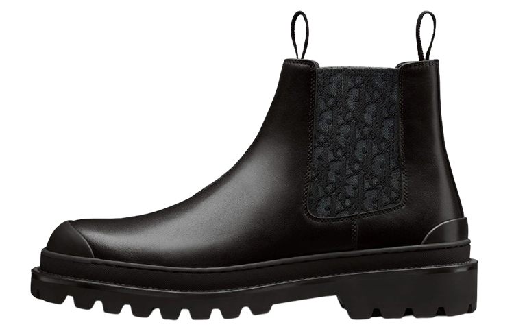 Dior Explorer Chelsea Boot &#x27;Dior Oblique - Black&#x27; 3BO287ZRO_H900