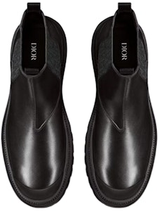 Diorオブリーク チェルシーブーツ (黒) 3BO287ZRO_H900 Shop Diorオブリーク チェルシーブーツ (黒) 3BO287ZRO_H900