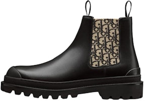 Dior Explorer Chelsea Boot 'Dior Oblique - Black Beige' 3BO287ZRO_H961 Dior Explorer Chelsea Boot 'Dior Oblique - Black Beige' 3BO287ZRO_H961