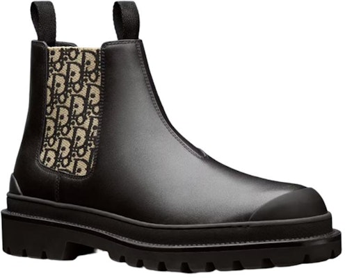 迪奧探險車士緩靴「Dior Oblique - 黑米色」3BO287ZRO_H961 Lookbook 迪奧探險車士緩靴「Dior Oblique - 黑米色」3BO287ZRO_H961