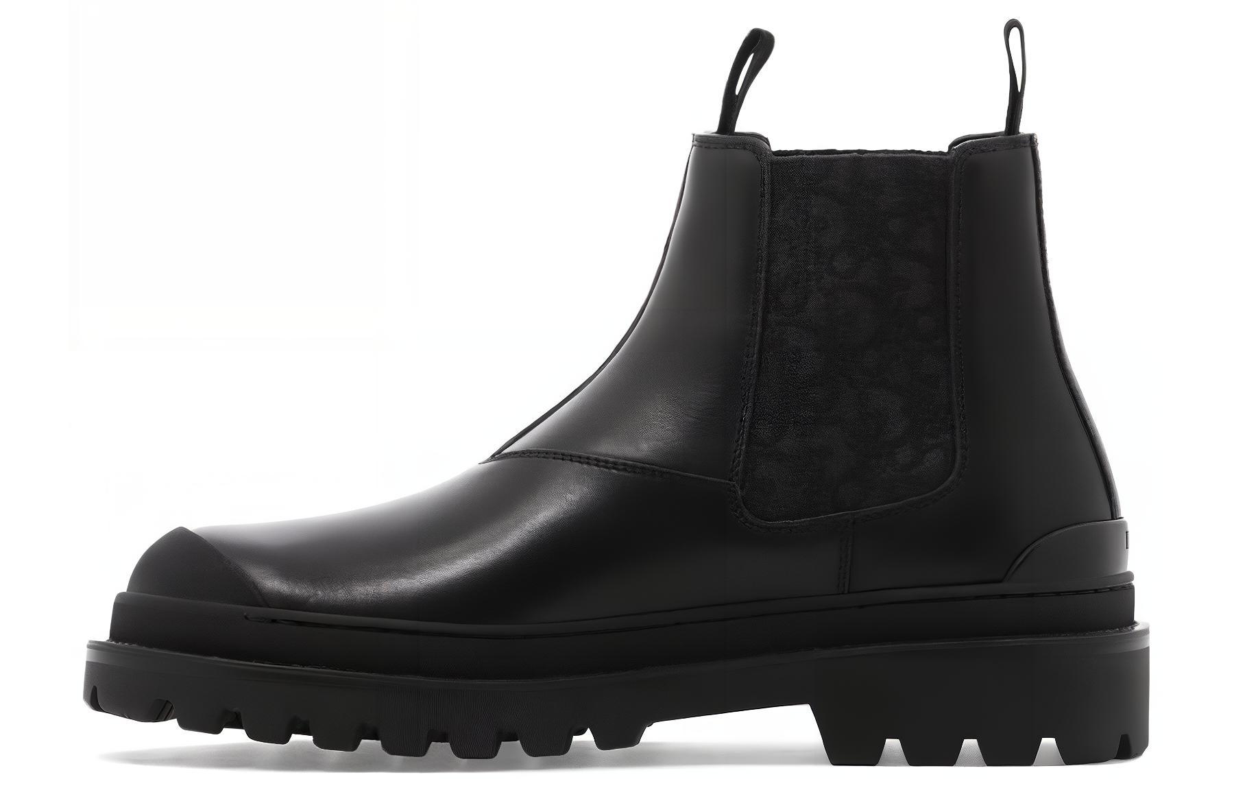 Dior Explorer Chelsea Boots 'Black Leather' 3BO287ZR_O900