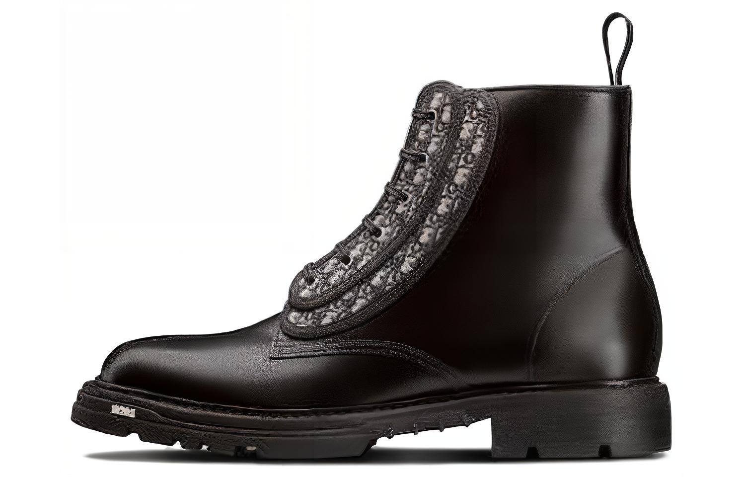 Dior Explorer II Ankle Boot 'Black Flat Heel'