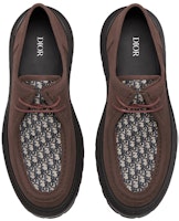 Dior迪奧 Dior Explorer 皮革 拼接簡約繫帶 休閒皮鞋 男款 棕色 Lookbook Dior迪奧 Dior Explorer 皮革 拼接簡約繫帶 休閒皮鞋 男款 棕色