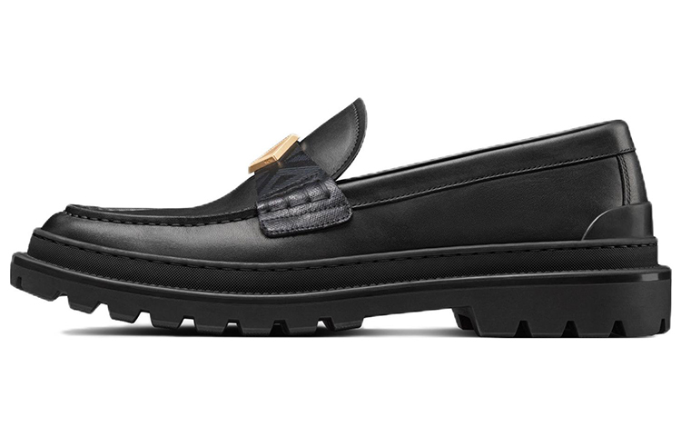 Dior Explorer Loafer 'Black CD Diamond' 3LO126ZSC_H971