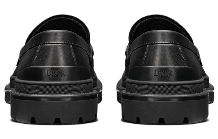 Purchase 迪奥探险者乐福鞋 '黑色CD钻石' 3LO126ZSC_H971