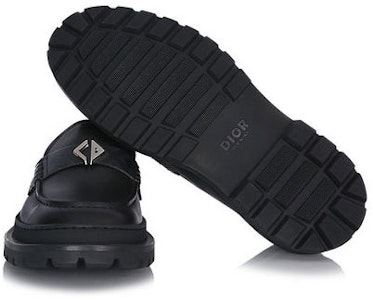 Dior Explorer Loafer 'Black CD Diamond' Hitam Berlian CD 3LO126ZSC_H971 Details for Dior Explorer Loafer 'Black CD Diamond' Hitam Berlian CD 3LO126ZSC_H971