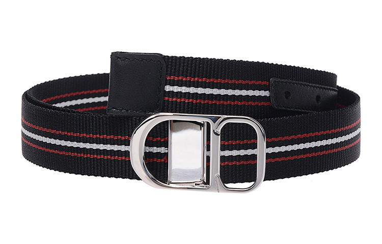 DIOR Fabric Belt, 2.5cm Wide 4194PLXJY-01D