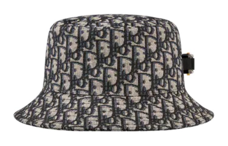 Lookbook Topi Bucket Pria DIOR Fashion Logo Cetak Katun. 293C906G5763_C189