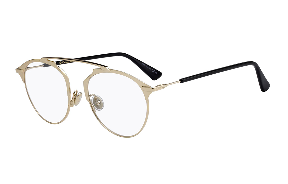 Lookbook DIOR 时尚光学眼镜 金属不规则框 男女通用情侣款式 DIORSOREALO-J5G