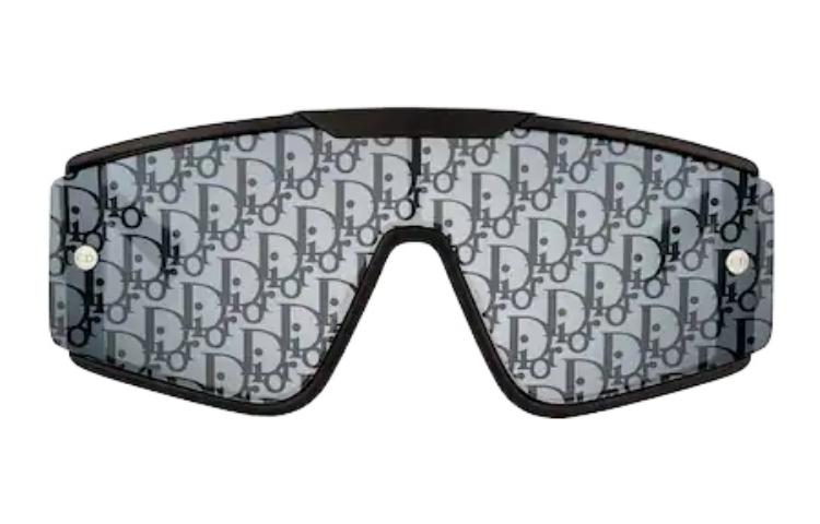 DIOR Full Logo Irregular Sunglasses Unisex Black - Fashion Designer Shades DIORXTREM MU 10B8 圖 3