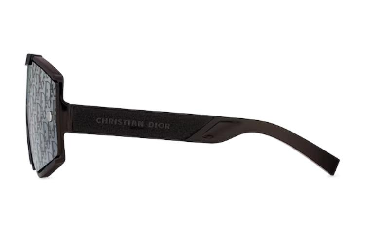 DIOR Full Logo Irregular Sunglasses Unisex Black - Fashion Designer Shades DIORXTREM MU 10B8 圖 4