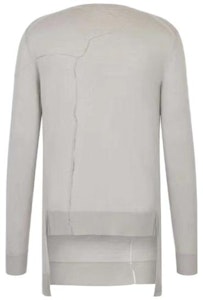 DIOR FW21 灰色破損長袖針織毛衣 023M654AT090-C180 Lookbook DIOR FW21 灰色破損長袖針織毛衣 023M654AT090-C180