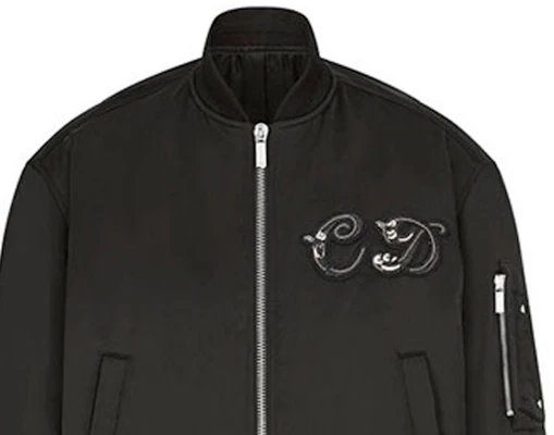 Chaqueta DIOR FW21 Negra con Cremallera y Cuello Béisbol. 943C439H5124-C989 Purchase Chaqueta DIOR FW21 Negra con Cremallera y Cuello Béisbol. 943C439H5124-C989