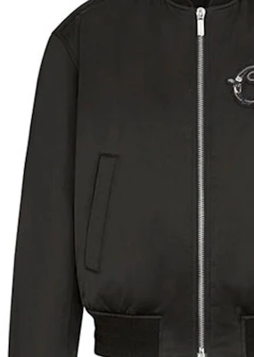 Chaqueta DIOR FW21 Negra con Cremallera y Cuello Béisbol. 943C439H5124-C989 Sizing Chaqueta DIOR FW21 Negra con Cremallera y Cuello Béisbol. 943C439H5124-C989