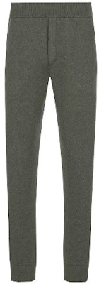 DIOR FW21 Embroidered Knit Joggers Olive Green 113M120AT225-C688 Buy DIOR FW21 Embroidered Knit Joggers Olive Green 113M120AT225-C688