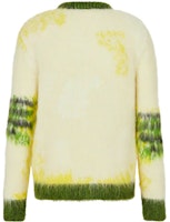 DIOR FW21 Sweater Rajut Crewneck Pola Hijau. 143M645CT273-C286 Lookbook DIOR FW21 Sweater Rajut Crewneck Pola Hijau. 143M645CT273-C286