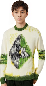 DIOR FW21 Sweater Krew Leher Hijau Corak Jacquard Berusuk. 143M645CT273-C286 Purchase DIOR FW21 Sweater Krew Leher Hijau Corak Jacquard Berusuk. 143M645CT273-C286