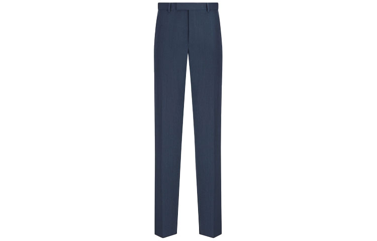 Order DIOR FW21 플레인 블루 캐주얼 바지. 013C120A5173-C535