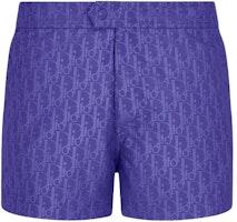 DIOR FW21 Purple Printed Twill Mid-Rise Loose Fit Shorts - Gift Idea 193B104AB041-C585 DIOR FW21 Purple Printed Twill Mid-Rise Loose Fit Shorts - Gift Idea 193B104AB041-C585