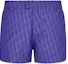 Order DIOR FW21 Purple Printed Twill Mid-Rise Loose Fit Shorts - Gift Idea 193B104AB041-C585