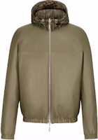 DIOR FW21 Reversible Hooded Jacket Beige 013L421D0386-C181 DIOR FW21 Reversible Hooded Jacket Beige 013L421D0386-C181