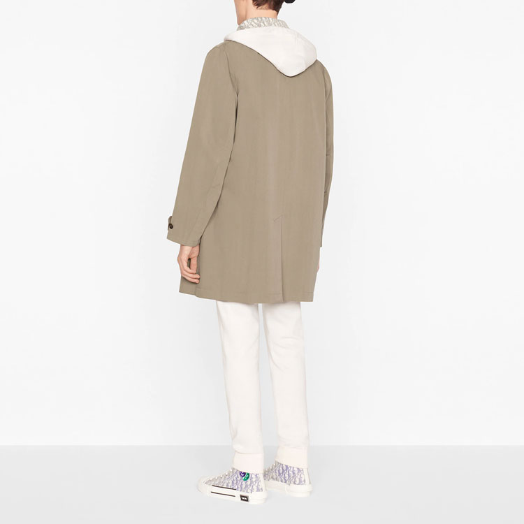 DIOR FW21 Solid Beige Collar Jacket 193C314A5170-C100 圖 6