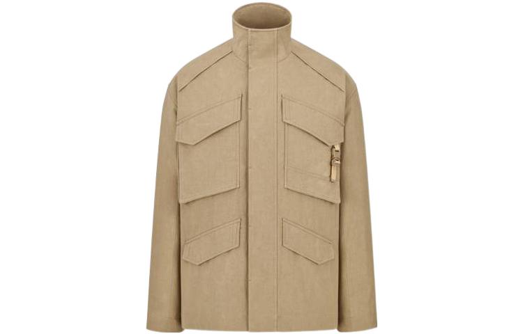 DIOR FW22  Beige Multi-Pocket Stand Collar Jacket 313C402A5673-C181 圖 2