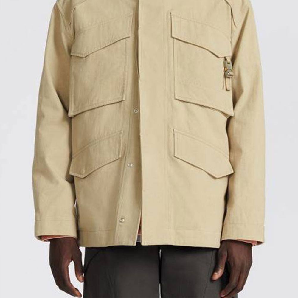 DIOR FW22  Beige Multi-Pocket Stand Collar Jacket 313C402A5673-C181 圖 7