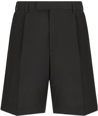 DIOR FW22 Black Elastic Waist Straight-Cut Casual Shorts. 183C140B5606-C900 Order DIOR FW22 Black Elastic Waist Straight-Cut Casual Shorts. 183C140B5606-C900
