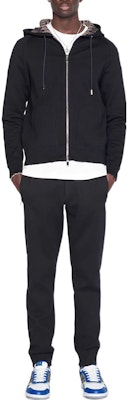 DIOR FW22 Black Knit Joggers Elastic Waist Sweatpants 113M120AT225-C581 Shop DIOR FW22 Black Knit Joggers Elastic Waist Sweatpants 113M120AT225-C581