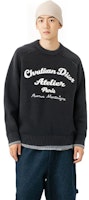 DIOR FW22 Sweater Rajut Wol Hitam Logo Bordir. 213M640AT298-C988 Purchase DIOR FW22 Sweater Rajut Wol Hitam Logo Bordir. 213M640AT298-C988