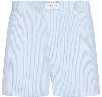 DIOR FW22 Celana Pendek Kasual Motif Garis Biru. 243C106A5656-C085 Buy DIOR FW22 Celana Pendek Kasual Motif Garis Biru. 243C106A5656-C085