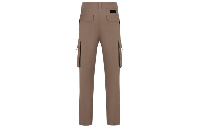 Lookbook 디올 FW22 브라운 플랩 포켓 카고 팬츠 캐주얼 스타일. 013C101C4451-C730