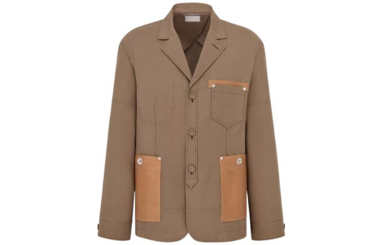 DIOR FW22  Brown Colorblock Utility Workwear Jacket. 293C287A4451-C787 圖 2