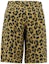 Lookbook DIOR FW22 Brown Leopard Print Loose Straight Casual Shorts. 013C121A5662-C289