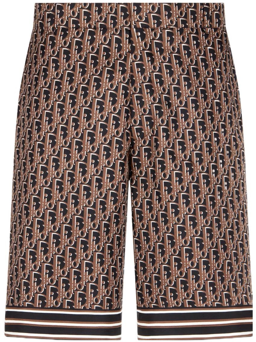 dior-fw-22-brown-silk-logo-monogram-casual-shorts-013-c121-a4751-c587