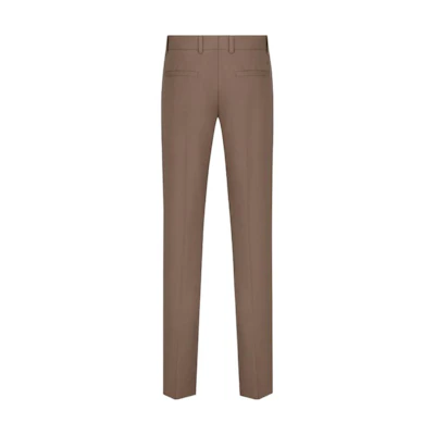 DIOR FW22 Casual Straight-Leg Pants Brown Simple Solid Design. 013C104A4451-C730