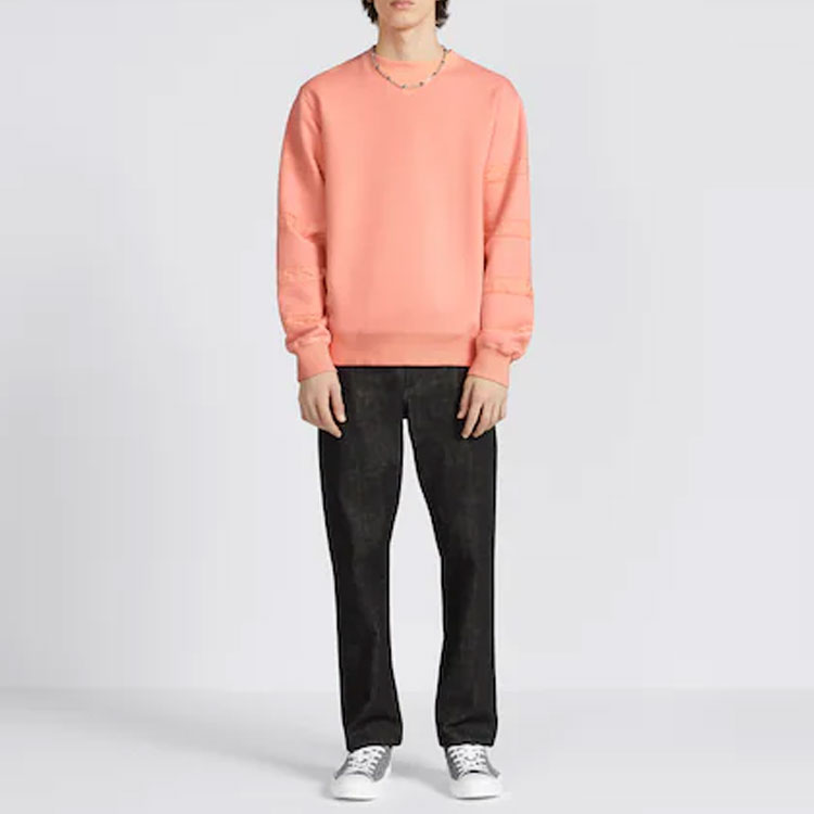 Shop DIOR FW22 煤灰色修身中腰带口袋牛仔裤 313DS14B315X-C988