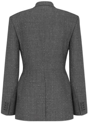 DIOR FW22 Grey Spotted Print Tailored Blazer Jacket 243C252A5633-C880 Lookbook DIOR FW22 Grey Spotted Print Tailored Blazer Jacket 243C252A5633-C880