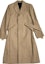 Details for DIOR FW22 Khaki Mid-Length Solid Color Coat 143C361A5303-C181