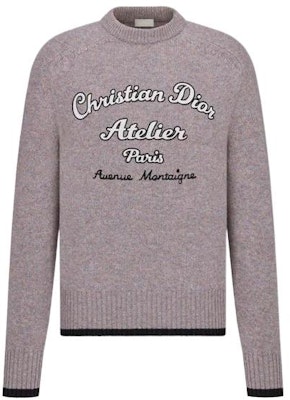 DIOR 秋冬22 淡紫色針織字母刺繡毛衣 213M640AT298-C889 Buy DIOR 秋冬22 淡紫色針織字母刺繡毛衣 213M640AT298-C889