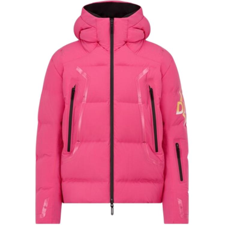 Order Chaqueta Acolchada con Capucha y Logo Rayado DIOR FW22 Ropa Casual. 213C446B5093-C472