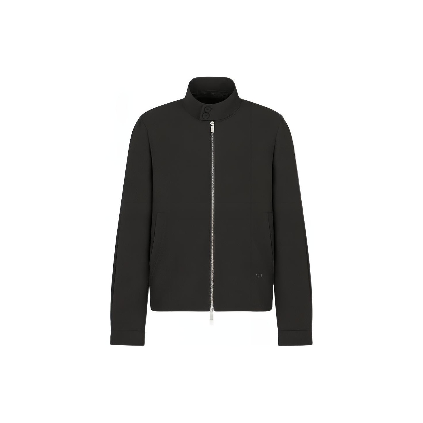 DIOR FW22  Loose Fit Black Zip-Up Jacket 113C440A5606-C900