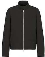DIOR FW22 Loose Fit Black Zip-Up Jacket 113C440A5606-C900 DIOR FW22 Loose Fit Black Zip-Up Jacket 113C440A5606-C900